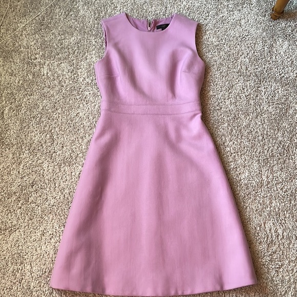 J.Crew A Line Double Serge Wool Dress Size 4 - Picture 2 of 8